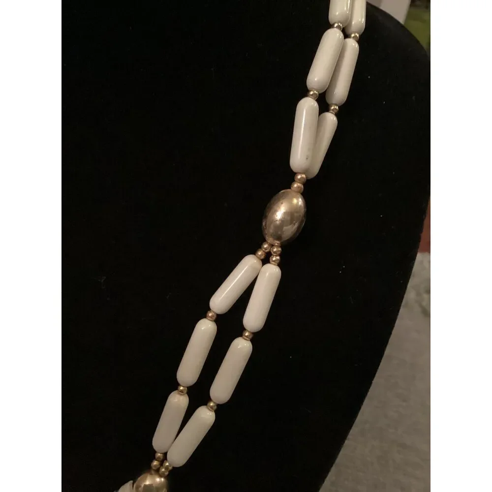 Japan Signed Vintage Costume Jewelry Necklace